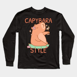 Capybara Long Sleeve T-Shirt